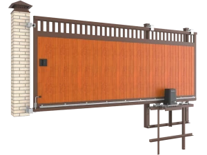 Сдвижные ворота Дорхан SLG-A под дерево, 5300х2800
